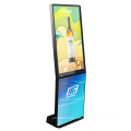 32 inch floor lcd signage with light box